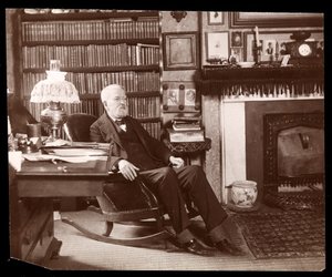 Portrait of the Author Lorimer Stoddard, New York
